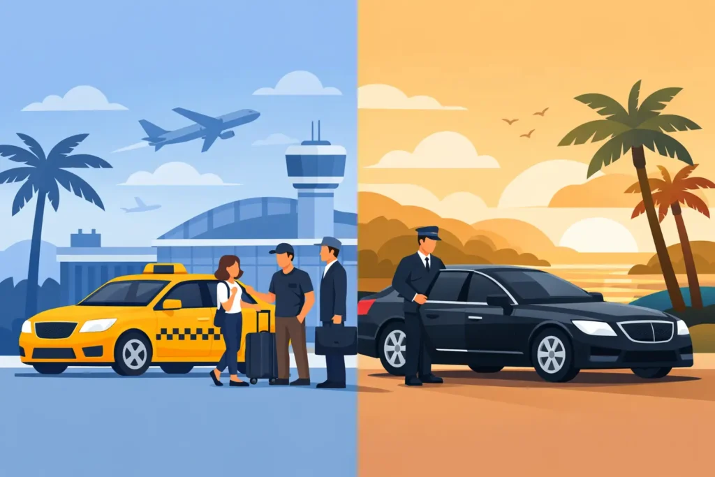 Airport Taxi Versus Chauffeur for Florida Travel