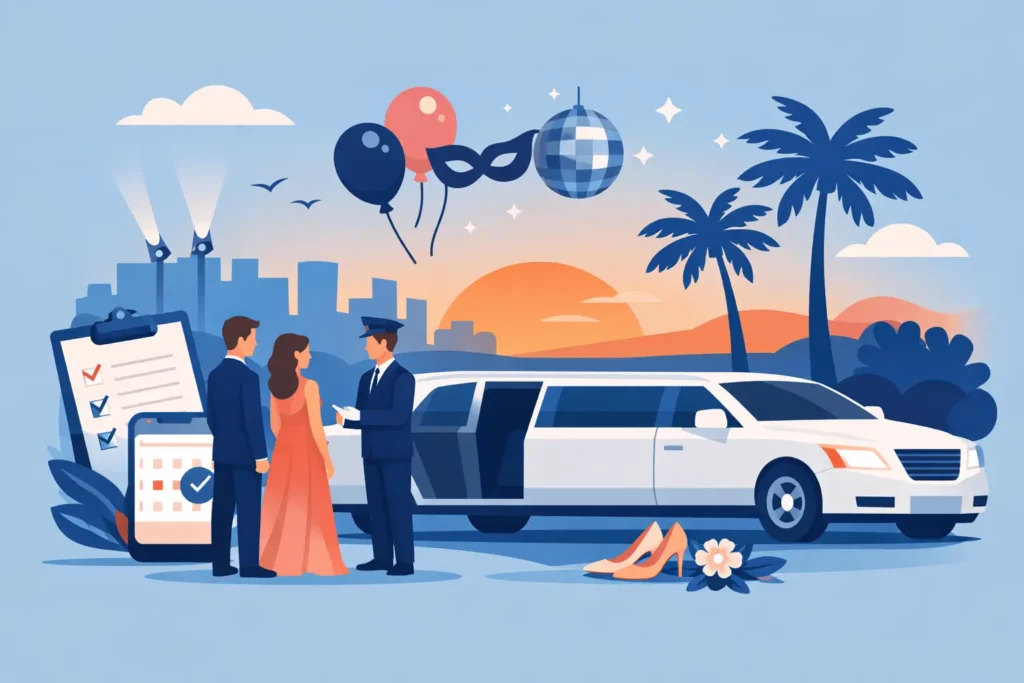 Florida School Prom Limousine Rental Planning
