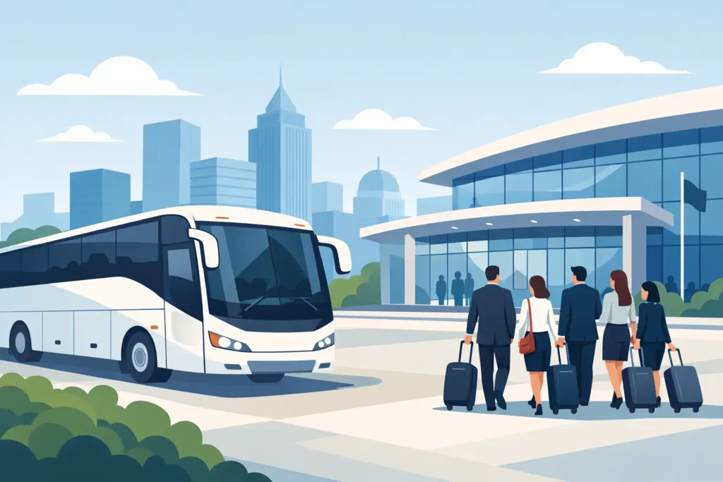 Motor Coach Transportation for Conventions