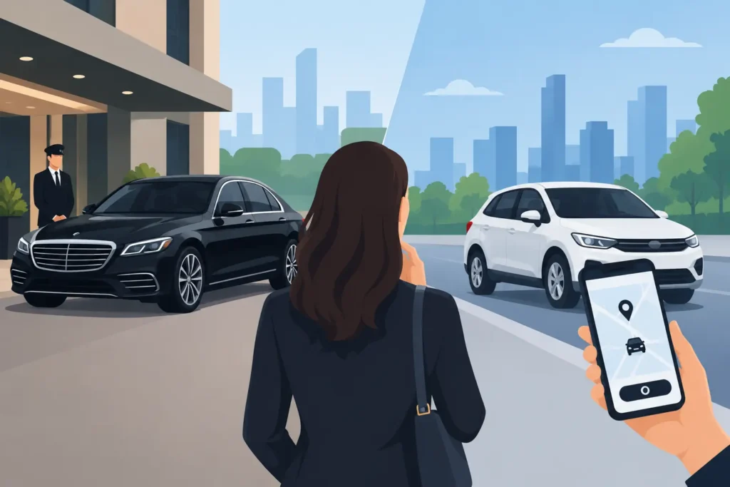 Black Car Versus Rideshare: Which Fits Your Trip?